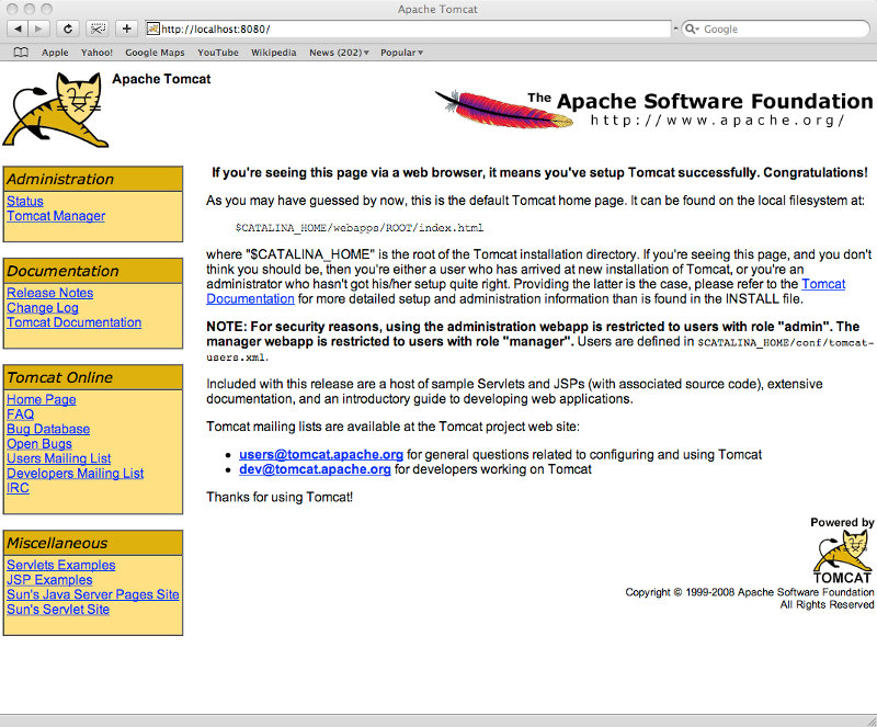 apache tomcat 6 download mac